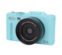 Tosuny Fotocamera Digitale 5k per Fotografia, Fotocamera Vlogging HD da 75 MP, Autofocus, Zoom Digitale 18x, Wifi Mirrorless con Schermo di Lancio da 3 Pollici, per Viaggi