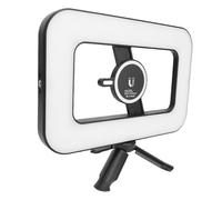 Tosuny Impianto Video per Smartphone con Luce, Gamma Colori RGB 0-359 2500-6500K LED Doppia Temperatura con Supporto Magnetico, per Fotografia di Cibo Videochiamate di Gioco Ritratti