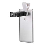 Tosuny Lente per microscopio 60X-100X per telefoni cellulari, 60X-100X Zoom Ottico con Luce LED per Cellulare Microscopio Lente d’Ingrandimento con Universale Morsa