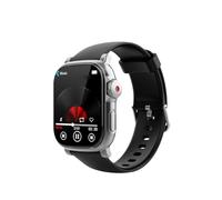 Tosuny Lettore MP3 Indossabile con Bluetooth 5.4, Lettore Musicale Portatile con Touchscreen e Band da Polso da 2", Altoparlante Integrato, E-book, Registratore Vocale, Contapassi, (128GB)