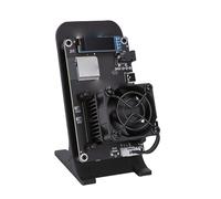 Tosuny Minatore Bitcoin, Macchina Mineraria BTC Open Source, Chip ASIC BM1370, Mining Efficiente 1-1,2 TH/s, WiFi 2,4G, Display da 0,96", Supporto per Minatore di Valuta Criptata (BLACK)