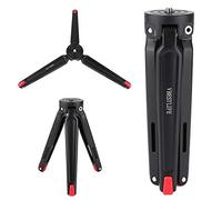 Tosuny Mini Treppiede Portatile per Scrivania da Viaggio, Supporto per Treppiede Protetto con Gomma Antiscivolo Maggiore Stabilità e Durata, per Telefono Sportivo con Fotocamera Digitale