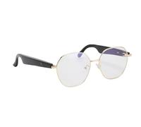 Tosuny Occhiali Intelligenti con Traduzione AI, Occhiali Audio con Lente Anti Luce Blu, Traduzione in Tempo Reale in 163 Lingue, Musica e Chiamate a Mani Libere, per Viaggi