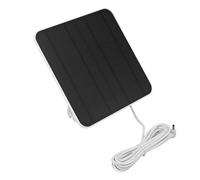 Tosuny Pannello Solare da 12 W per Ring Camera Confezione da 2, Tripla Uscita con Adattatori DC/USB C/Micro USB, Impermeabile IP65 con Supporto per Spotlight Cam Stick Up Cam