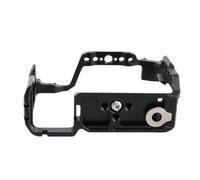 Tosuny Protezione Gabbia per A7CII A7CR A7C2, Lega di Alluminio | Vertical Horizontal Mount Frame, 1/4in 3/8in Cold Shoe Port, with Arca Base for Tripod
