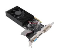 Tosuny Scheda Grafica PC Scheda Video da Gioco DDR3 PCI Express 3.0 X16 da 2 GB, Supporto Doppio Display a 128 Bit Interfaccia Multimediale VGA DVI HD, con di Raffreddamento a Ventola