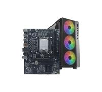 Tosuny Scheda Madre da Gioco H610, Doppio Canale DDR4 M.2 Slot ATX Board con Displayport e, per LGA 1700 Supporta la 12a, 13a, 14a Generazione, per I3, I5, I7, I9 Processori