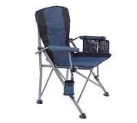 Tosuny Sedia da Campeggio Portatile, Sedia da Esterno Pieghevole con Braccioli Portabicchieri per Picnic Sulla Spiaggia, Festival, Escursionismo, Zaino in Spalla