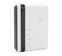 Tosuny Server di Stampa USB, Server di Stampa LAN Ethernet Wireless, Supporto 4 Stampanti, con Porta USB 2.0, Condivisione LAN Bridge 10/100 Mbps, Plug e Riproduzione per Wins 7 8 10 (white)