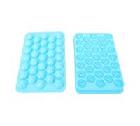 Tosuny Stampo per Ghiaccio Rotondo da 33 Cubi con Coperchio per Bar di | Design con rilascio a rotazione, facile estrazione, refrigeratore per cocktail per whisky, plastica per alimenti, con paletta