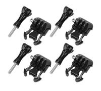 Tosuny Supporto per Action Cam, Base Regolabile a Sgancio Rapido con Viti per Avventure All'aria Aperta, Compatibile con la Tavola da Surf con Fascia Toracica per Casco