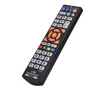 Tosuny Telecomando di apprendimento Telecomando intelligente universale con funzione di apprendimento per TV CBL DVD DVD e altri dispositivi a infrarossi Tastiera wireless (nero)