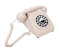 Tosuny Telefono Cordless Retrò con Cornetta, Telefono da Tavolo Senza | Bluetooth Landline Phone with Handset, Hands Free Calling, Music Playback, for Home Office