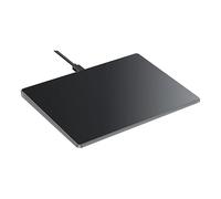 Tosuny Touchpad USB Cablato per Vittorie, Trackpad Multi-touch di Grandi Dimensioni con Base in Alluminio, Supporto Fisico per Sinistro Destro con 4 Dita, Plug and Play per PC Laptop (BLACK)