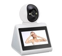 Tosuny Videocamera a Due Vie, Telecamera per Cani da 2 MP HD 1080p, Monitor di Videochiamate Intelligenti con Zona di Movimento, Voce Che Chiama per la Sicurezza Domestica e Comunicazione (64GB)