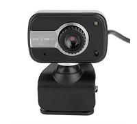 Tosuny Web cam USB da 12 MP, webcam LED a visione notturna a 360 ° PC con MIC per MSN/ICQ/Skype