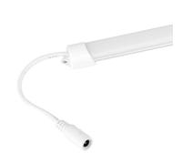 TOT ELECTRIC 2PZ Striscia led 12V 1m con profilo barra luminosa lampada sottopensile in alluminio luce cucina armadio mensole copaertura Opaco Luce Naturale