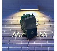 TOT Electric Coperchio Idrobox compatibile supporti Vimar Plana IP55 autoportante esterno impermeabile a parete (Interruttore Bipolare, Nero)