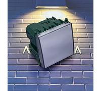 TOT Electric Frutti Compatibili Colore Bianco Per Supporti Originali Materiale Tecnopolimero Vimar Plana Interruttori Prese Shuko Bivalenti (Pulsante Portanome Campanello)