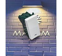 TOT Electric Frutti Compatibili Colore Bianco Per Supporti Originali Materiale Tecnopolimero Vimar Plana Interruttori Prese Shuko Bivalenti (Pulsante Retroilluminabile)