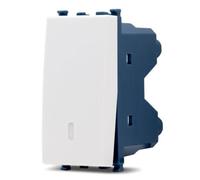 TOT ELECTRIC INTERRUTTORE Bianco Frutti elettrici compatibili con Vimar Arke per placche supporti 19613