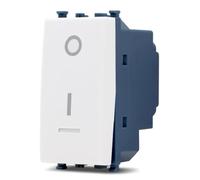 TOT ELECTRIC INTERRUTTORE BIPOLARE RETROILLUMINABILE bianco Frutti elettrici compatibili con Vimar Arke per placche supporti 19613