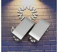 TOT ELECTRIC Interruttori prese pulsanti frutti compatibili con Bticino Living light Tech international e air grigio argento silver (Copriforo x2)