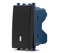 TOT ELECTRIC INVERTITORE Nero Frutti elettrici compatibili con Vimar Arke per placche supporti 19613 19614 19617