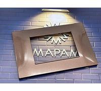 Placche compatibili Vimar Plana 2 3 4 7 posti (7 posti, T14 - bronzo)