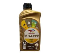 TOTAL 1 Litro Olio Motore 0W30 C2 Total Quartz Ineo First per Peugeot e Citroen
