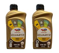 TOTAL 4 Litri Olio Motore 0W30 C2 Total Quartz Ineo First per Peugeot e Citroen