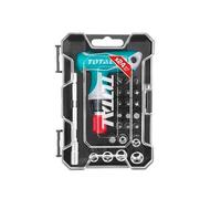 TOTAL / 20 SET composti da 24 pz. INSERTI+GIRAVITE a Cricchetto - Art.TACSD30186