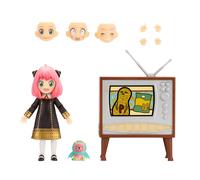 Total Anime Anya Forger - Figura proporzionata da 16,5 cm, con facce intercambia