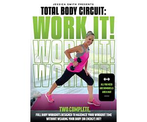 Total Body Circuit DVD: 2 At Home Full Body Dumbbell Strength Training Workouts Designed to Maximize your Workout Time Without Wearing Your Body or Energy Out with Jessica Smith