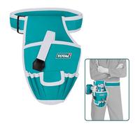 TOTAL - Borsa portautensili con 6 scomparti | Include cintura | Carico massimo 8 kg | Dimensioni: 290 x 190 mm | Materiale: 610 poliestere | Blu