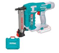 TOTAL - Chiodatrice a batteria 20 V per calcestruzzo | 2 Chiodi | Compatibile ST18 | Caricatore 65 Chiodi | Modello TCSTLI3805 | Strumento elettrico con valigetta e chiodi inclusi