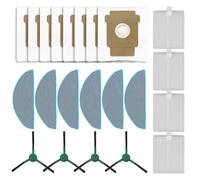 Total Clean Kit per Roomba 105 Spazzole Laterali, Filtri, Panni Mop e Sacchetti per la Polvere per Mantenere L'Igiene
