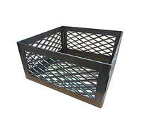 Total Control BBQ Charcoal Basket Smoker Pit (Fire Box) 12 x 12 x 6 b-b-Chef Brinkmann Char-Broil Chargriller New Braunsfel Old Country