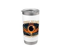 Total Eclipse 2026 Mare Spagna Islanda Bicchiere termico in acciaio inox doppia parete