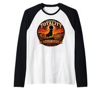 Total Eclipse 2026 Mare Spagna Islanda Maglia con Maniche Raglan
