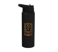 Total Eclipse Chaser 12 8 2026 Spagna Astronomia Viaggi Retro Stainless Steel Insulated Water Bottle