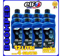 TOTAL ELF LIQUIDO REFRIGERANTE RADIATORE 12 LITRI ORGANICO ANTIGELO MOTO 12ET06