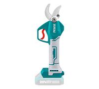 TOTAL - Forbice da potatura elettrica | A batteria P20S da 20 V | Macchina per tagliare siepi e alberi | Speciale per giardino | Massima capacità di taglio di 30 mm | Motore Brushless