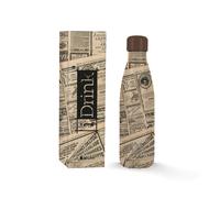 Total Juggling I Drink - Borraccia Termica 500 ml Old Newspaper