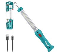 Total Lampada da lavoro led ricaricabile 70 300 lm Torcia Appendibile magnetica