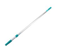 TOTAL - Manico Telescopico in Alluminio - Prolunga per Rullo da Pittura - Lunghezza Regolabile da 110 a 200 cm - 2 Sezioni con Filettatura - Resistente ed Ergonomico - Colore Blu - Rullo Non Incluso
