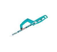 TOTAL - Mini Seghetto | Lunghezza 250-300 mm | Strumento per Tagliare Legno e Plastica | Ideale per Lavori di Idraulica e Falegnameria | Include Lama in Acciaio 65 Mn
