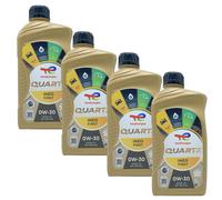 Total Olio Motore 0W30 Quartz0W30 4 Litri