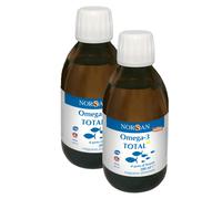 TOTAL Omega 3 liquido senza reflusso 2x200 ml I Fish oil Omega 3 2000mg Omega 3