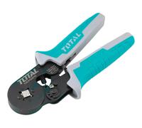 Total Pinza crimpatrice a cricchetto 160 mm 6'', gamma di crimpatura 0,25-
